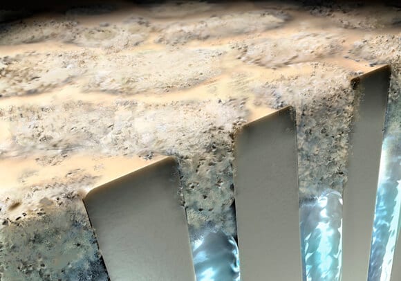 Cross Section of Occluded Tubule